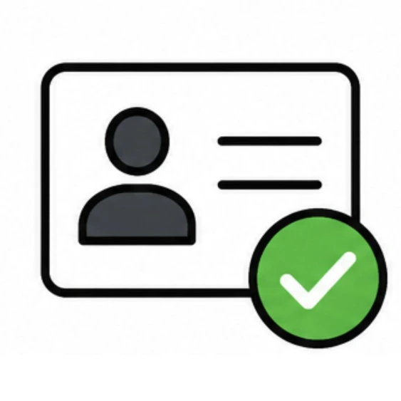 ID verification icon