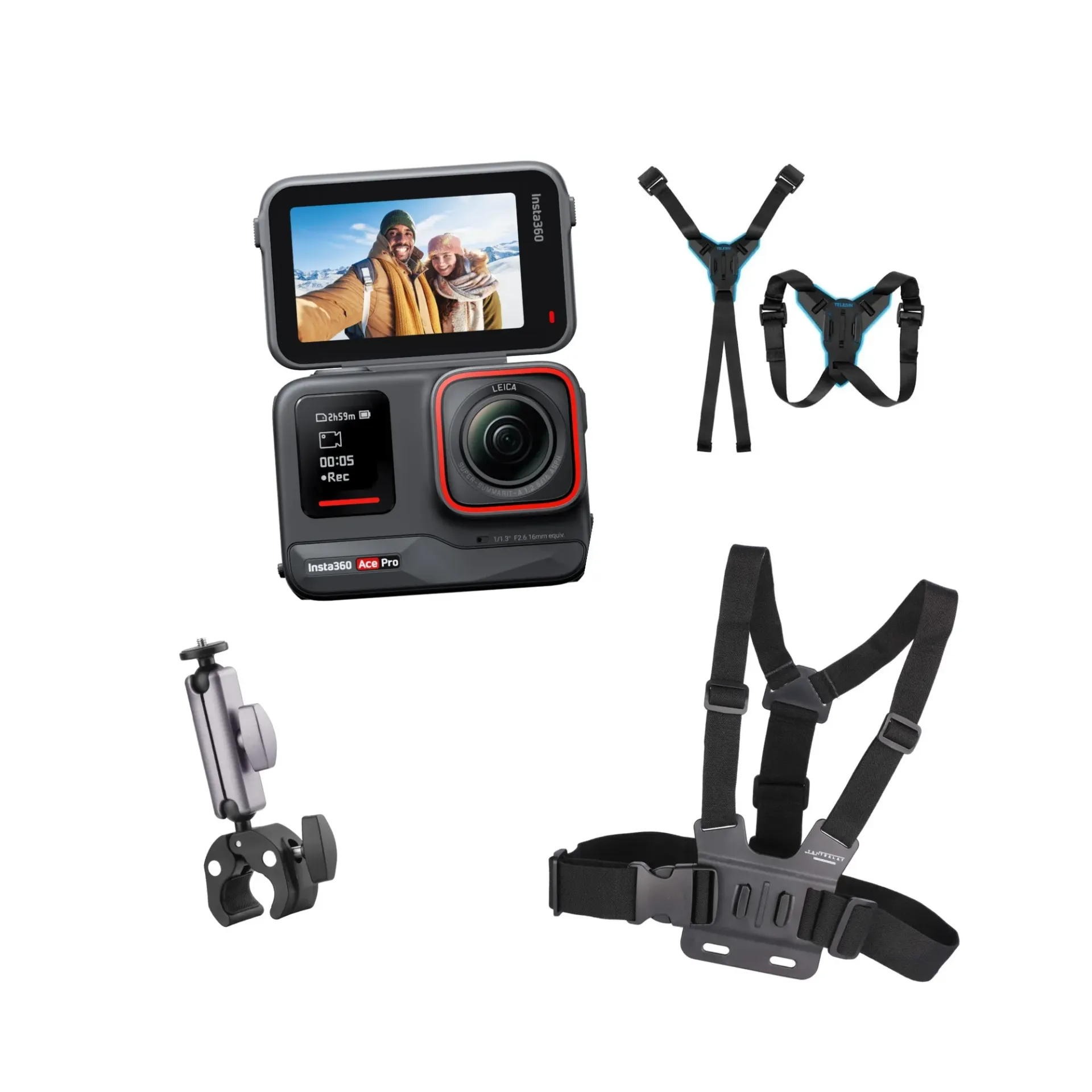 Moto-Vlogging Bundle of Insta360 Ace pro