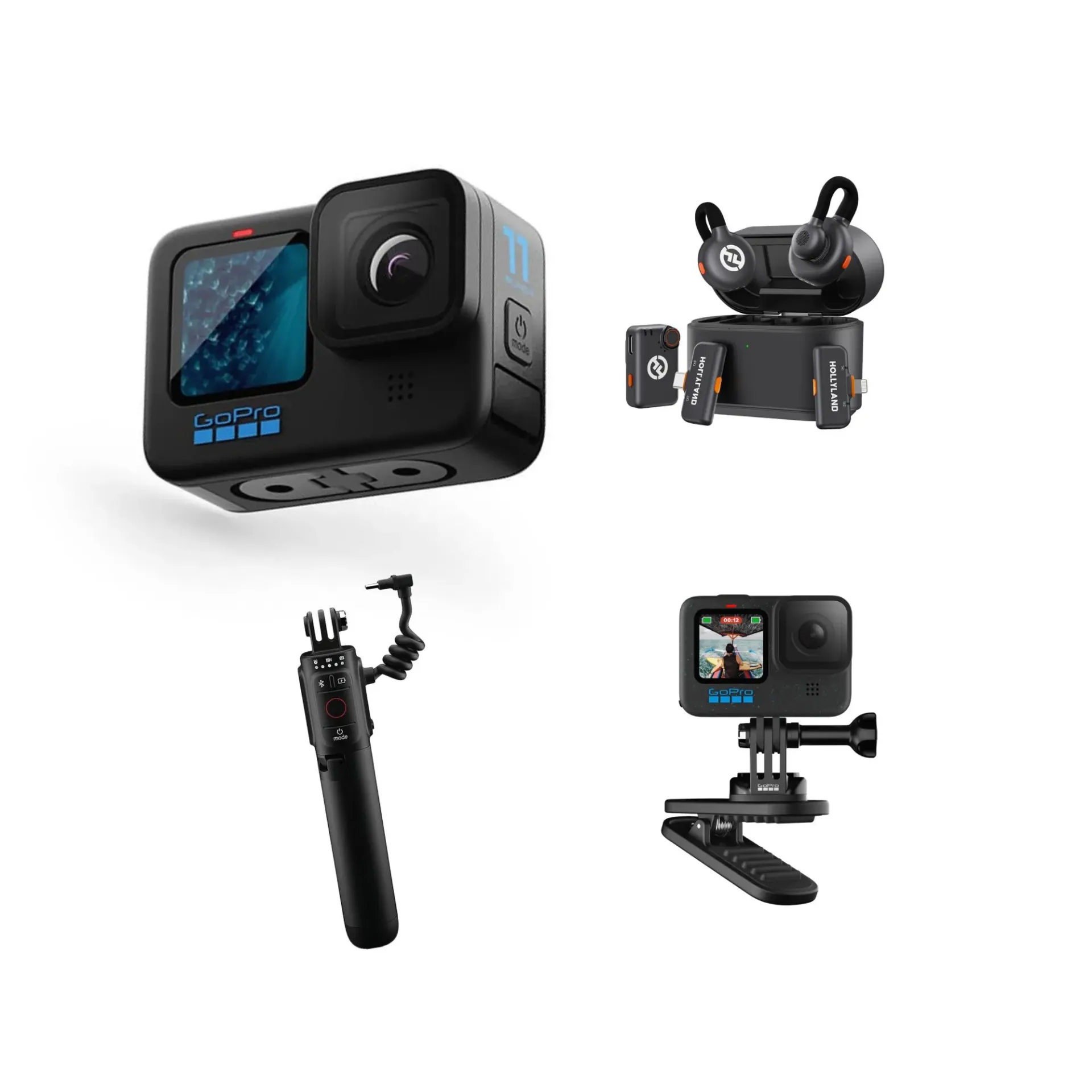 Travel Bundle of Gopro 11 with Pro Audio Version
